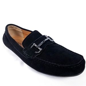 Alfani Men's Driver Loafers Shoes 10.5 M Black